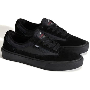 Vans Skate Curren Caples Skate Shoes - Black/Black | Shop Vans Skate shoes with free Aotearoa NZ shipping over $100* online with Pavement Skate Store.