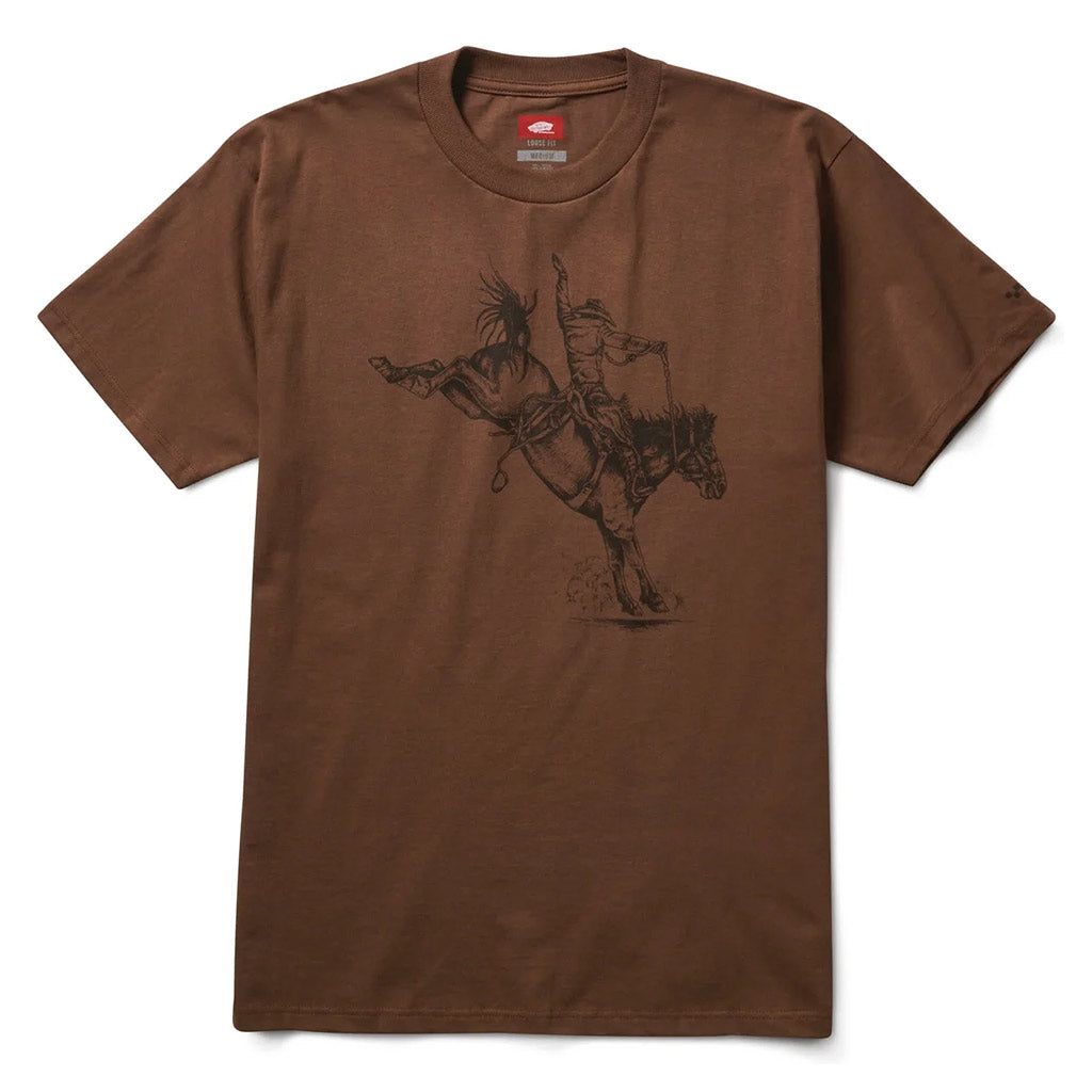 Vans Pedro Delfino Tee - Walnut.  100% Cotton. Heavyweight construction made for comfort, durability and breathability. Printed graphic on front. Shop Vans x Perdo Delfino online with Dunedin's independent skate store, PAVEMENT. Free NZ shipping over $150 - Same day Dunedin delivery - Easy returns.