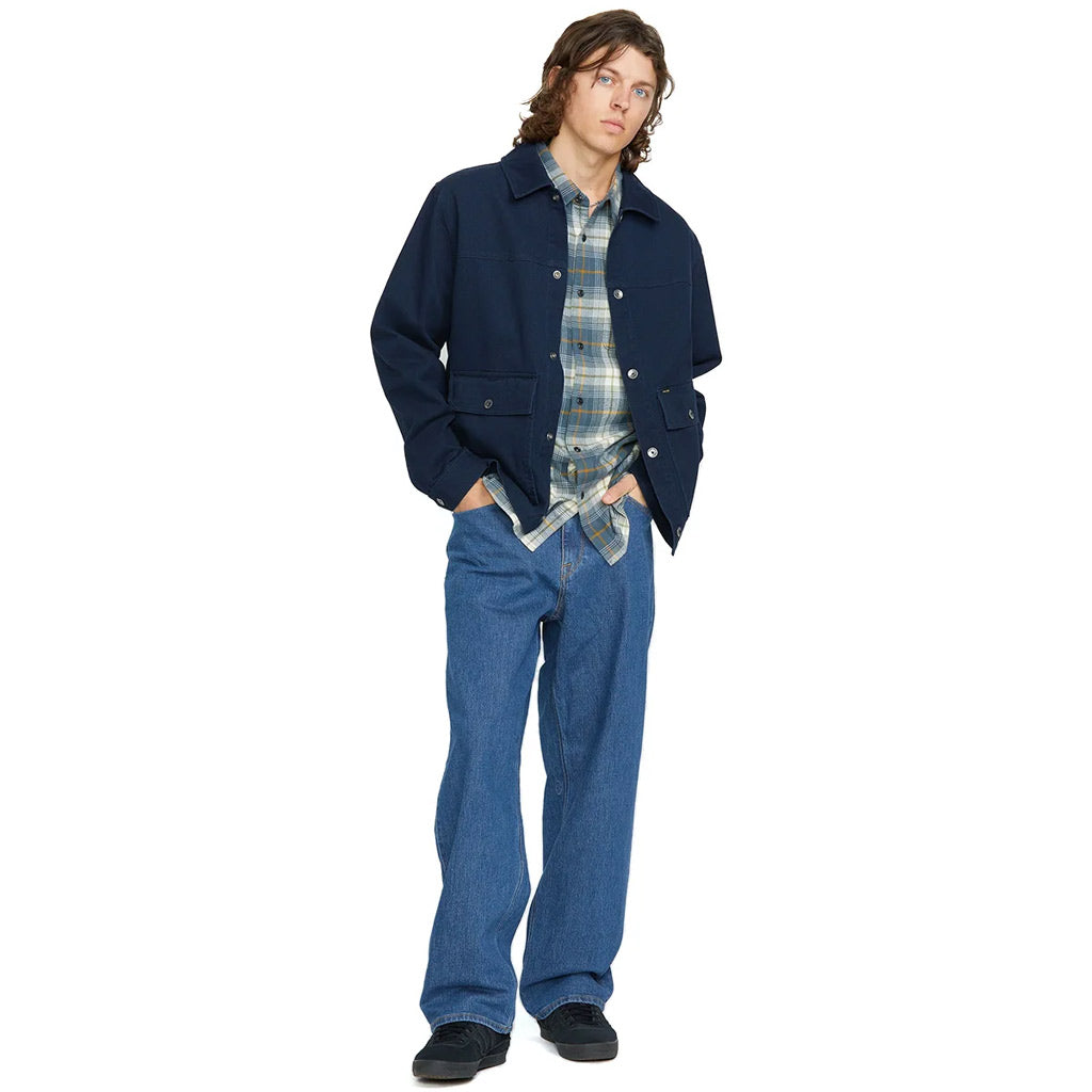 Shop Volcom Billow Denim Jeans in Bold Blue online with Pavement Skate Store online! Free Aotearoa NZ shipping over $100*.