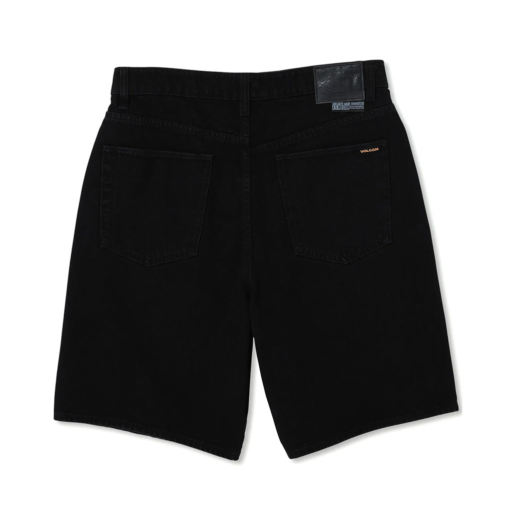 Volcom Billow Denim Short 22 - Black | Free Aotearoa NZ shipping over $100* when you shop Volcom online with Pavement Skate Store