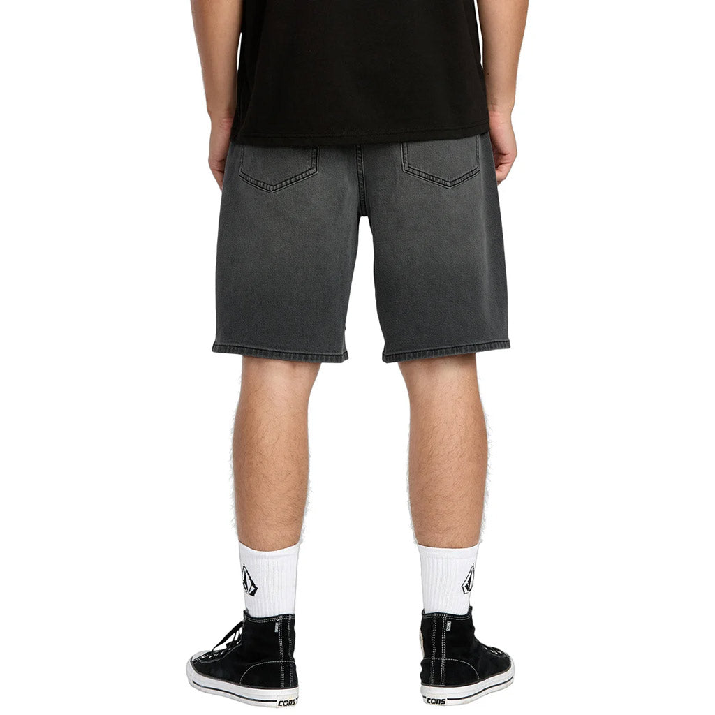 Volcom Billow Denim 22" Short - Concrete | Shop Volcom online with Pavement Skate Store and enjoy free Aotearoa NZ shipping on orders over $100*