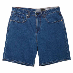 Volcom Billow Denim Short - Oliver Mid Blue. Relaxed fit5 pockets. Volcom Water Aware - Omit stone wash and softener. 100% Cotton. Shop denim shorts from Volcom, Butter Goods, Polar Skate Co., XLarge, Vic, Def and Dickies. Free NZ shipping over $100. Pavement skate shop, Dunedin.