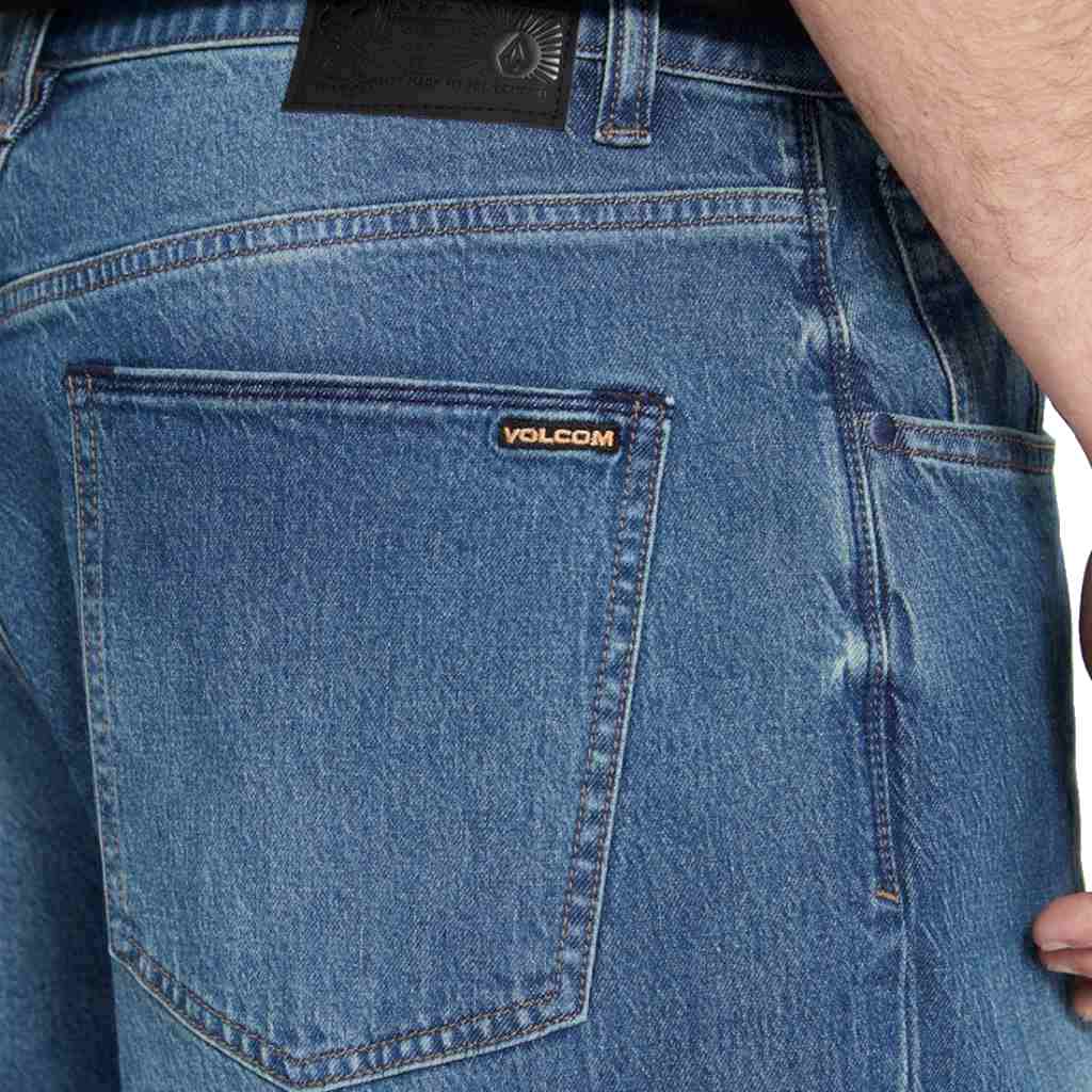 Volcom Chillow Denim in Park Blue | Shop Volcom online with Pavement Skate Store and enjoy free Aotearoa shipping on orders over $100*!