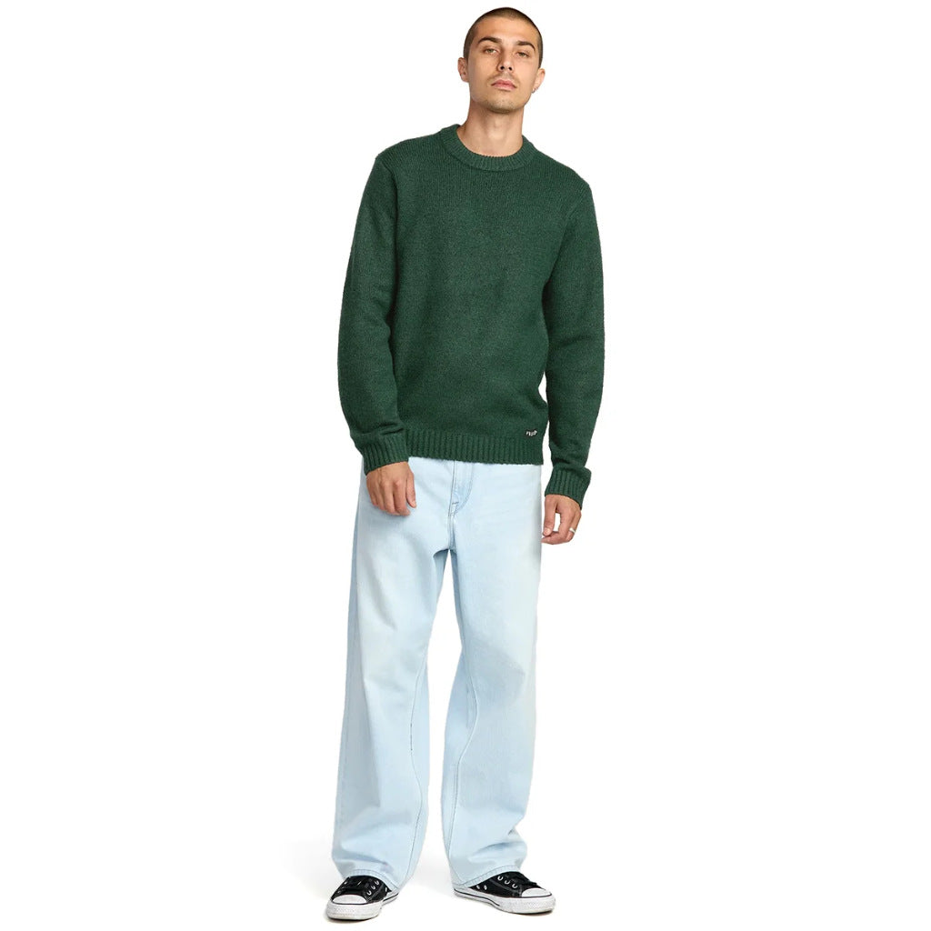 Volcom Edmonder II Sweater in Scarab | Shop Volcom online with Pavement Skate Store and enjoy free Aotearoa NZ shipping on orders over $100*!