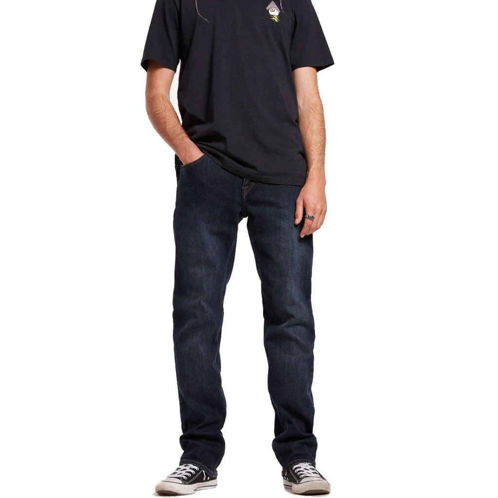 Volcom Solver Denim in New Vintage Blue | Shop Volcom online with Pavement Skate Store and enjoy free Aotearoa shipping on orders over $100*!