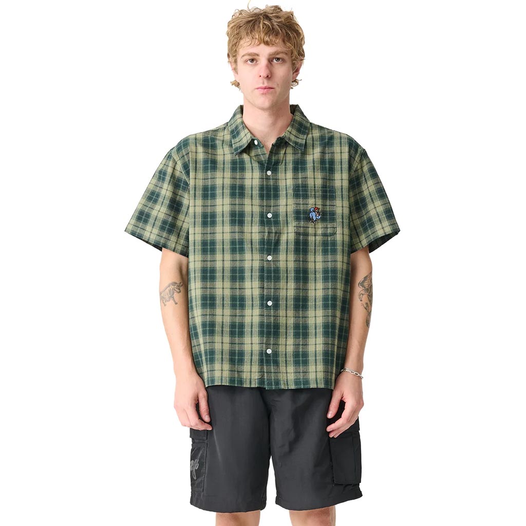 Xlarge Artist SS Shirt - Green | Free Aotearoa NZ shipping on XLarge orders over $100* with Pavement Skate Store.