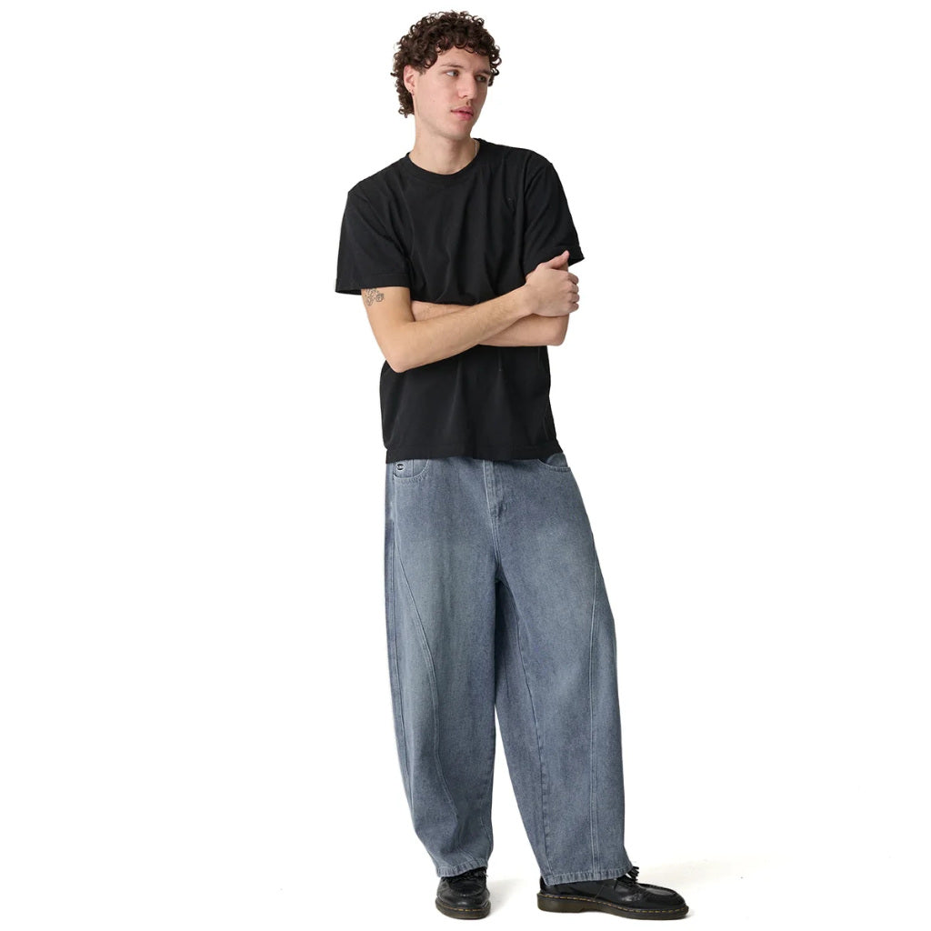 XLarge Barrel Bull Denim 91 Pant - Ash Blue | Shop XLarge clothing online with Pavement Skate Store with free Aotearoa NZ shipping over $100*!