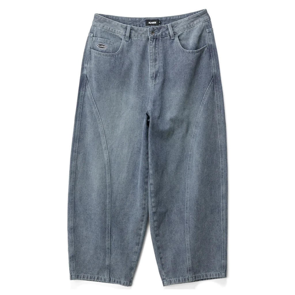 XLarge Barrel Bull Denim 91 Pant - Ash Blue | Shop XLarge clothing online with Pavement Skate Store with free Aotearoa NZ shipping over $100*!
