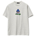 XLarge Grin Tee in Ash Heather | Shop XLarge brand clothing online with Pavement Skate Store with free Aotearoa NZ shipping over $100*!