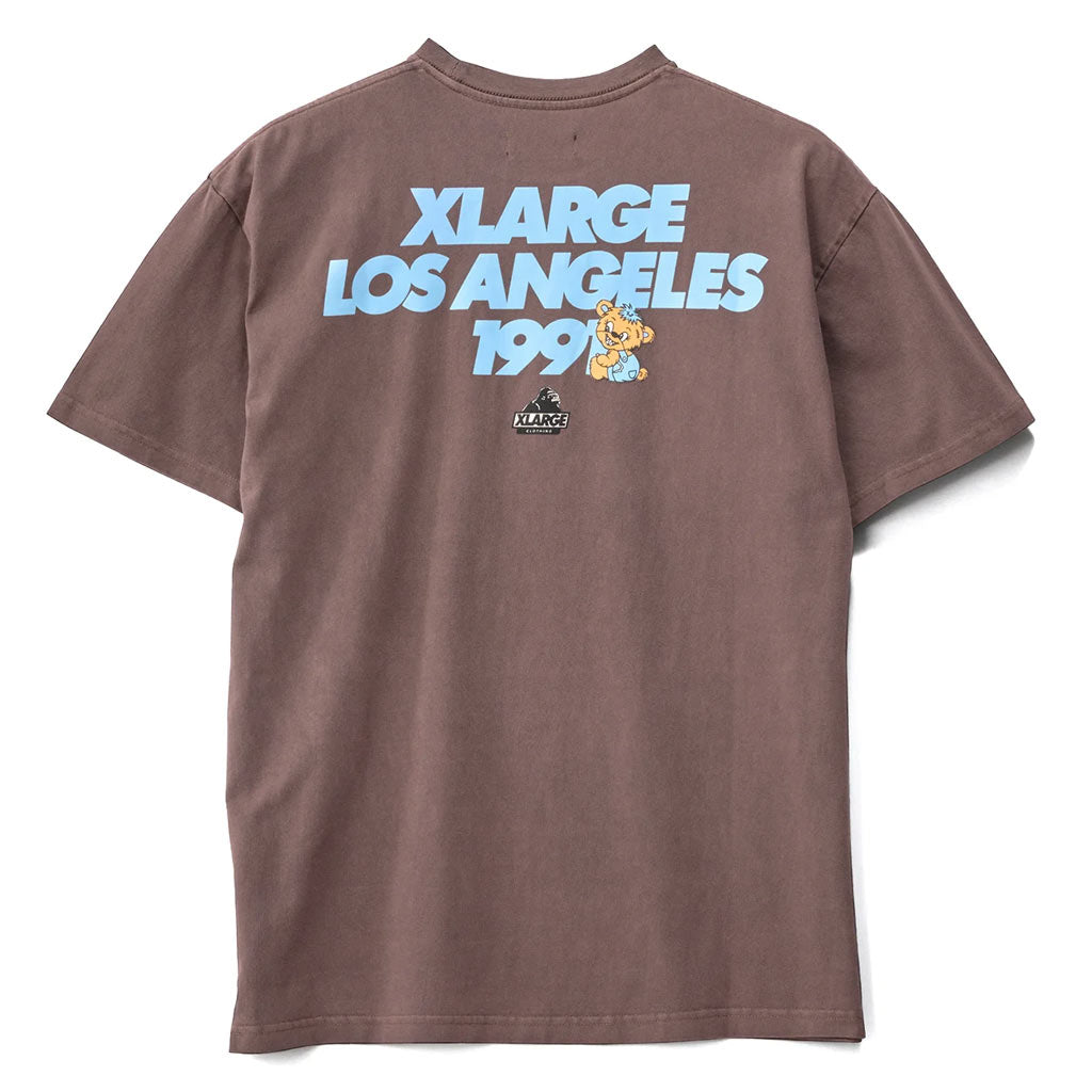 Xlarge Mad Bear 2.0 Tee Pigment Mocha | Free Aotearoa NZ shipping on XLarge orders over $100* with Pavement Skate Store.