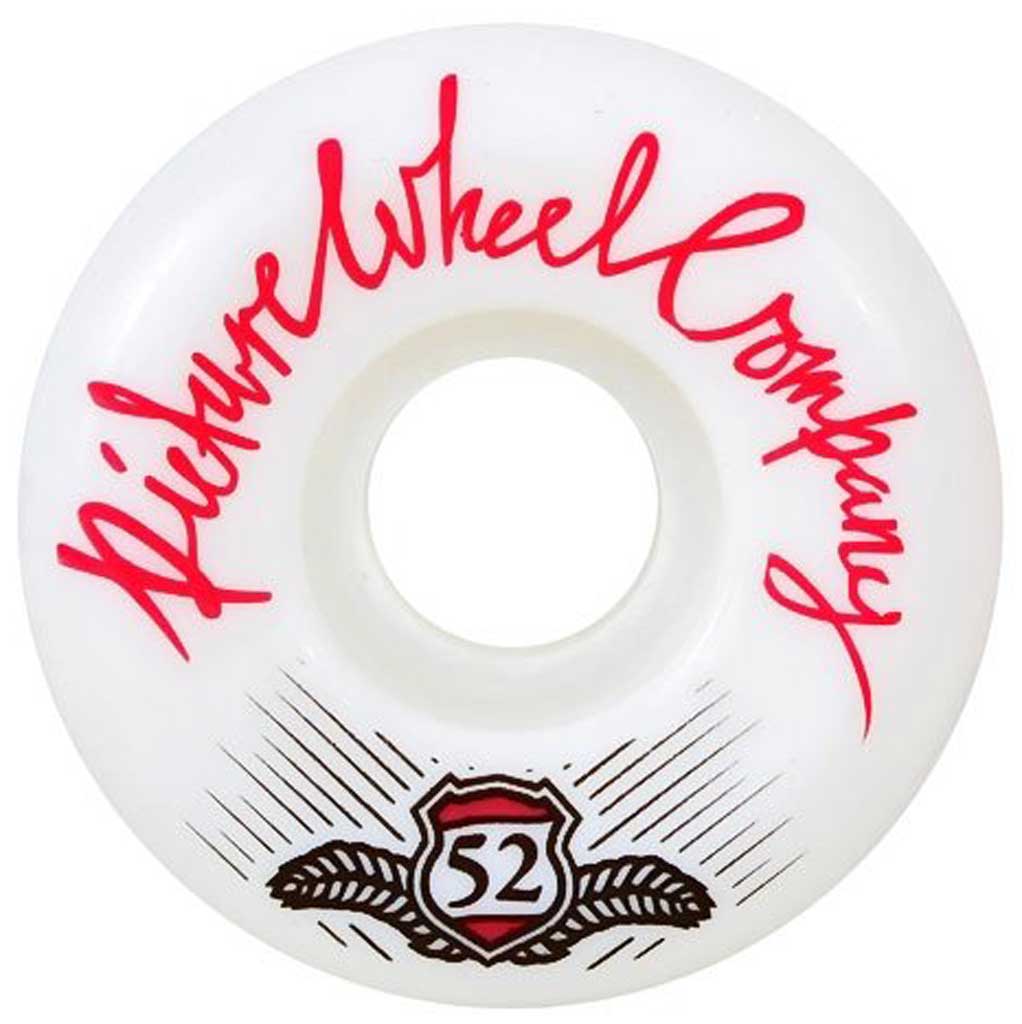 Picture Wheels Shield Series 52mm - Red | Pavement 