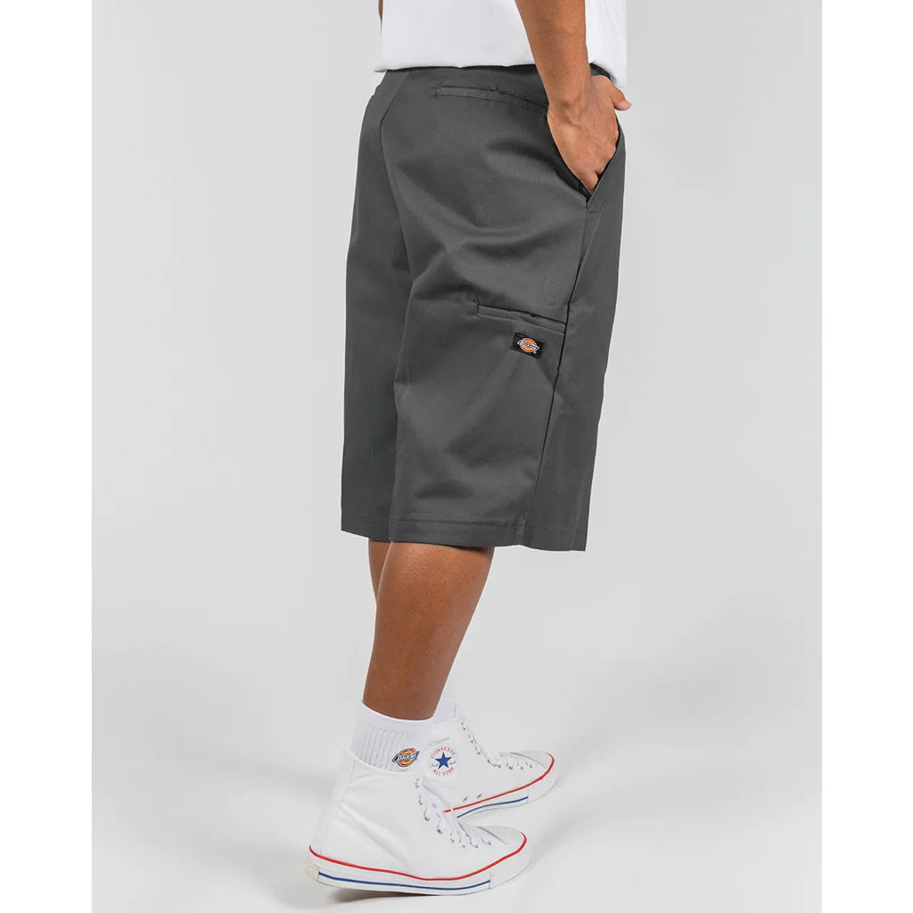 DICKIES 42283 13" LOOSE FIT MULTI POCKET WORK SHORT - CHARCOAL