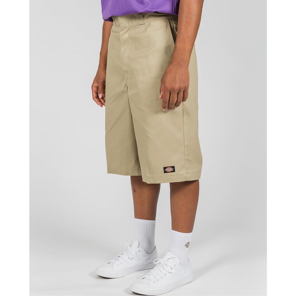 Dickies 13" Loose Fit Multi Pocket Work Short - Khaki | Pavement 