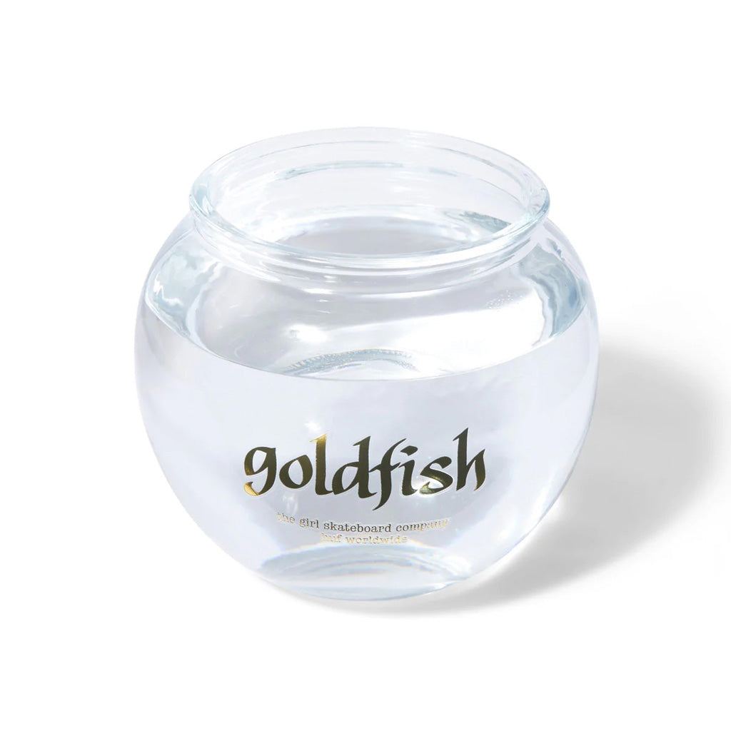 Huf x Crailtap Goldfish Bowl. The running theme of Girl’s debut video brought to life, the HUF x Crailtap Goldfish Bowl is a glass fish bowl with metallic gold printing, housed in a box that calls back to the VHS that put Girl on the map. Enjoy NZ shipping on your Huf order over $100. Pavement skate shop, Dunedin.