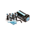 Modus Hardware - 7/8" Allen Modus Bolts Allen Hardware are team tested and approved. Set of 10 allen bolts. 8 black, 2 blue. Allen key included. Pavement, Dunedin's independent skate shop since 2009.