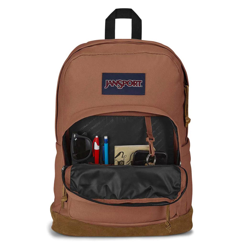 JANSPORT RIGHT PACK - BROWN PATINA