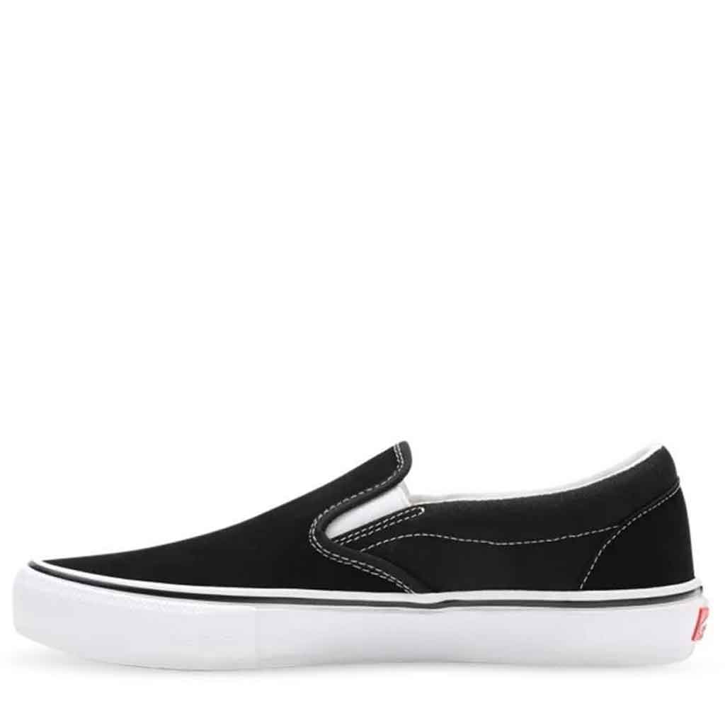 Vans Skate Slip On - Black/White | Pavement