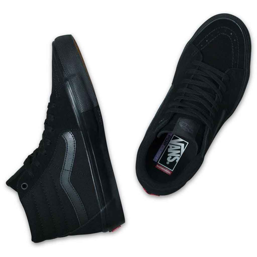 Vans Skate Sk8-Hi - Black/Black | Pavement