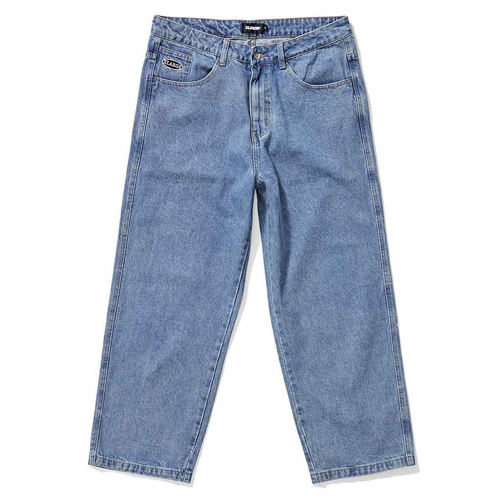 XLarge Bull Denim 91 Pant - Mid Blue. Shop XLarge clothing and accessories online. Free, fast NZ shipping over $150. Buy now Pay later with Afterpay & Laybuy or Click and Collect, Pavement 319 George Street, Dunedin. Skater owned and operated since 2009.