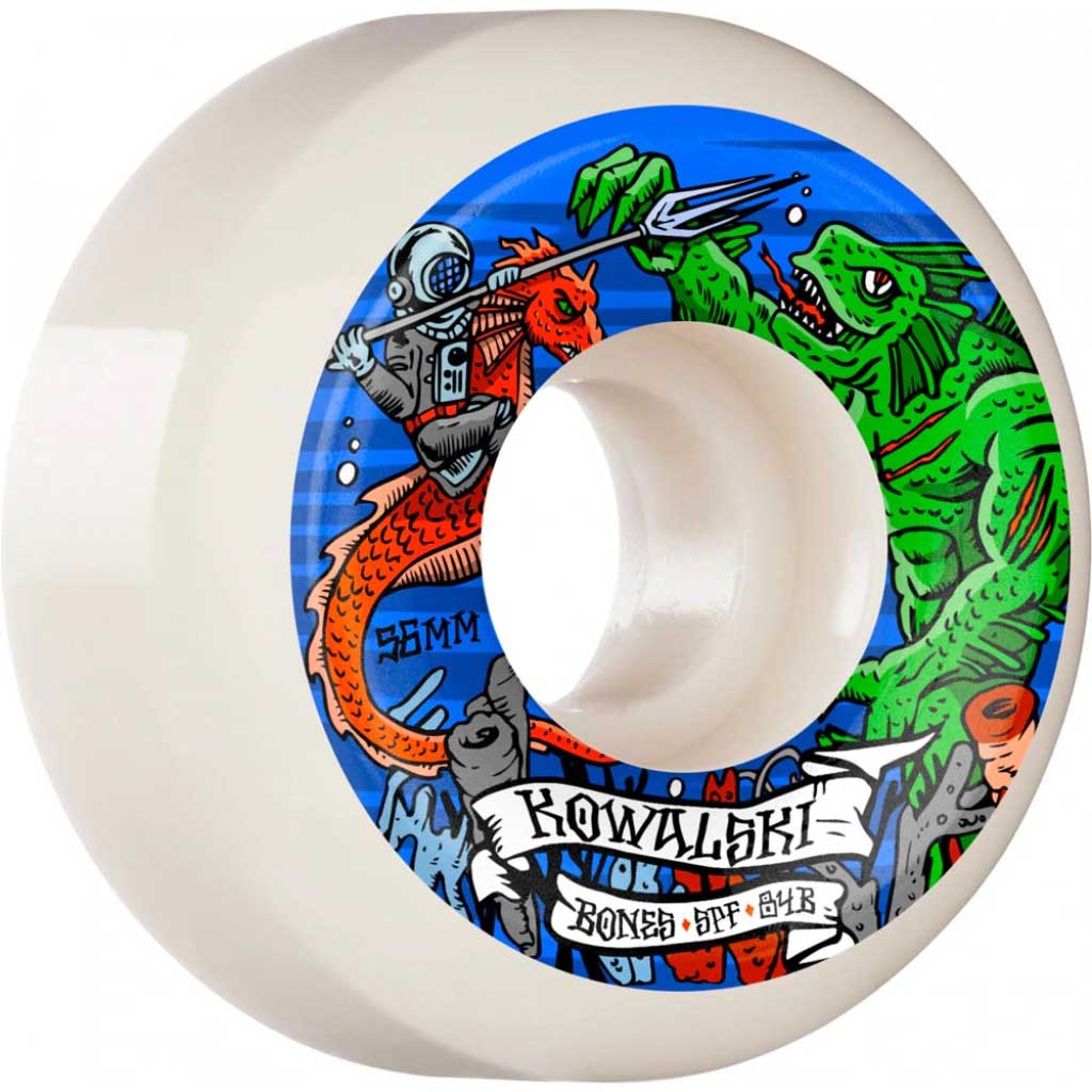 Bones SPF Kowalski Kraken P5 Sidecut 84b 56mm Wheels | Pavement