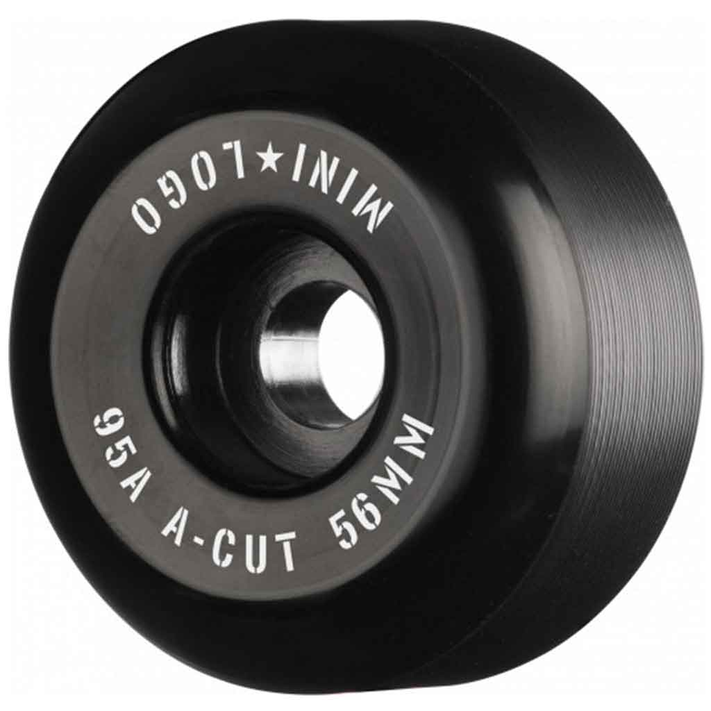Mini Logo A-Cut Hybrid Wheel - Black 95a 56mm | Pavement