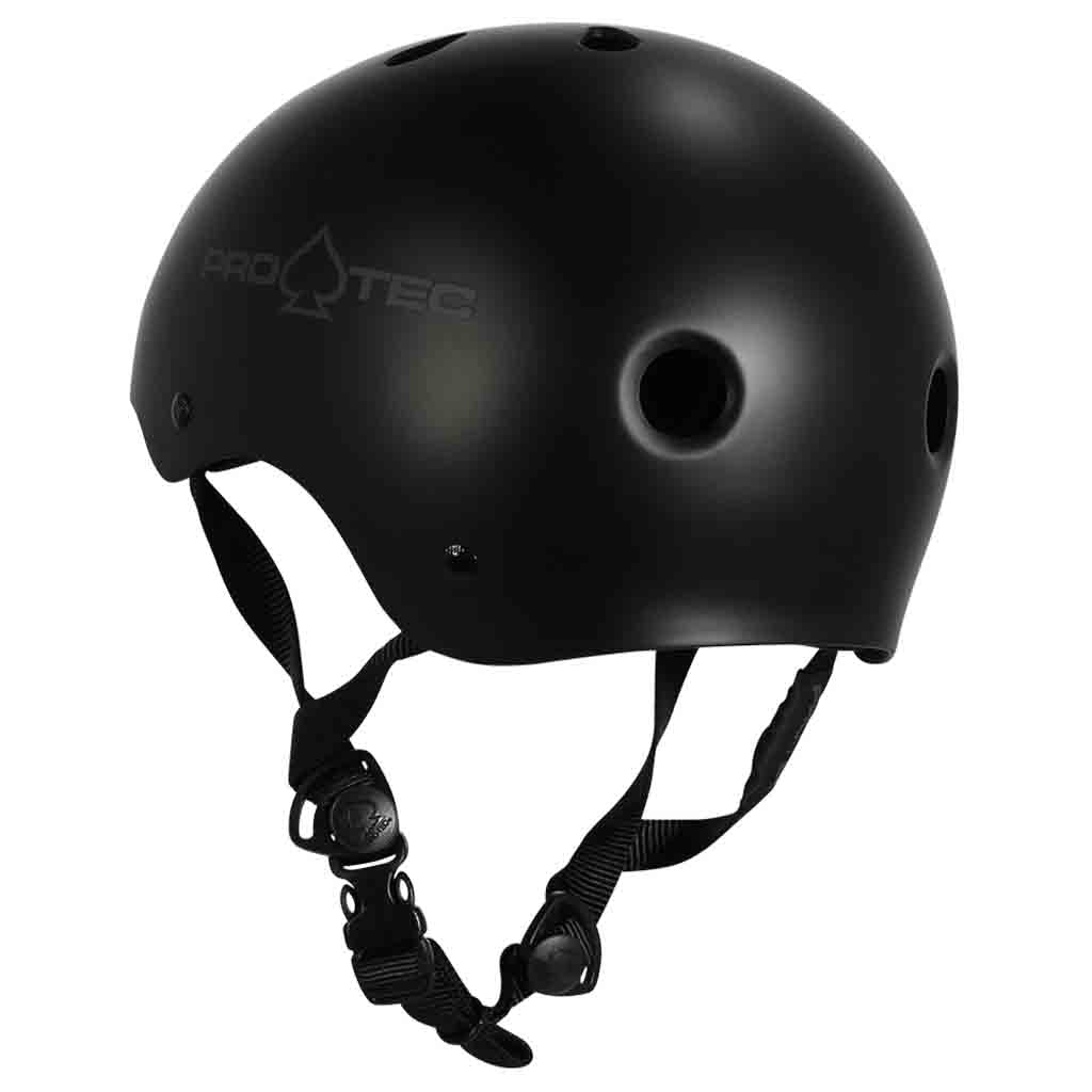 Protec Classic Skate Helmet - Matte Black | Pavement