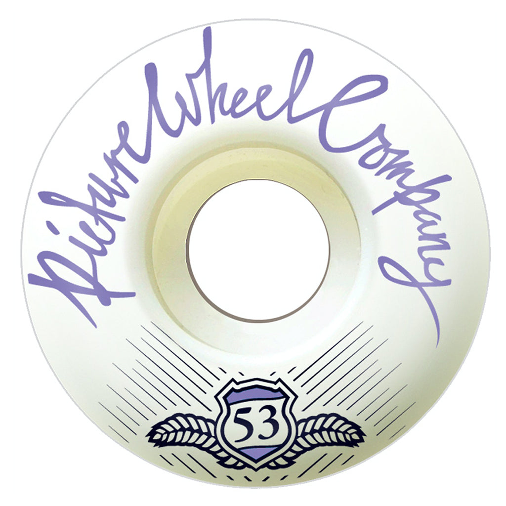 Picture Wheels - Shield Series Conical 53mm (Lavender) | Pavement