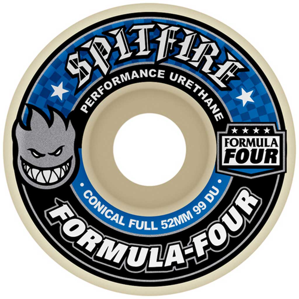 Spitfire Formula Four Conical Full 99a 52mm Wheels | Pavement  